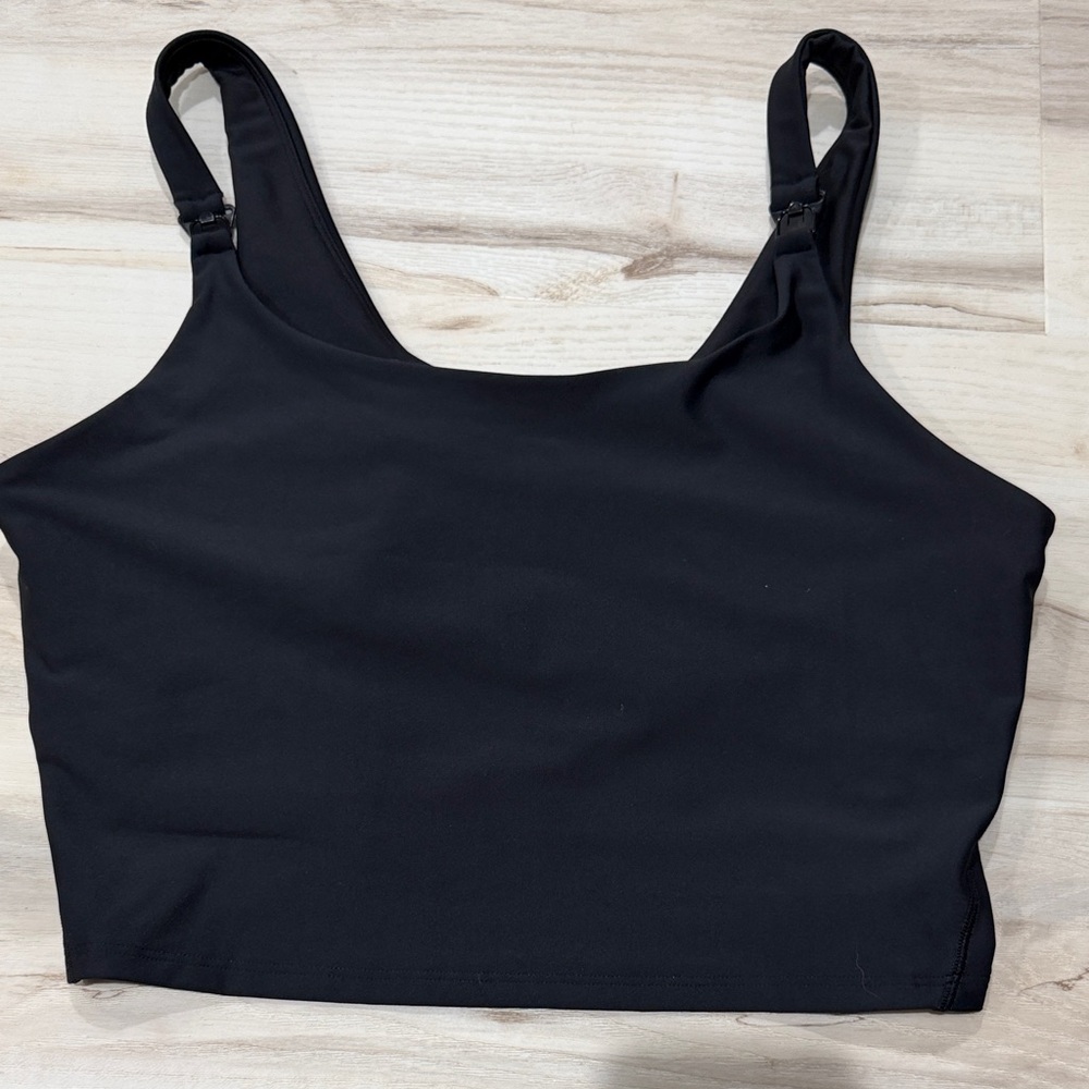 Old Navy Nursing bras.  Black Active Powersoft Sports long line bra